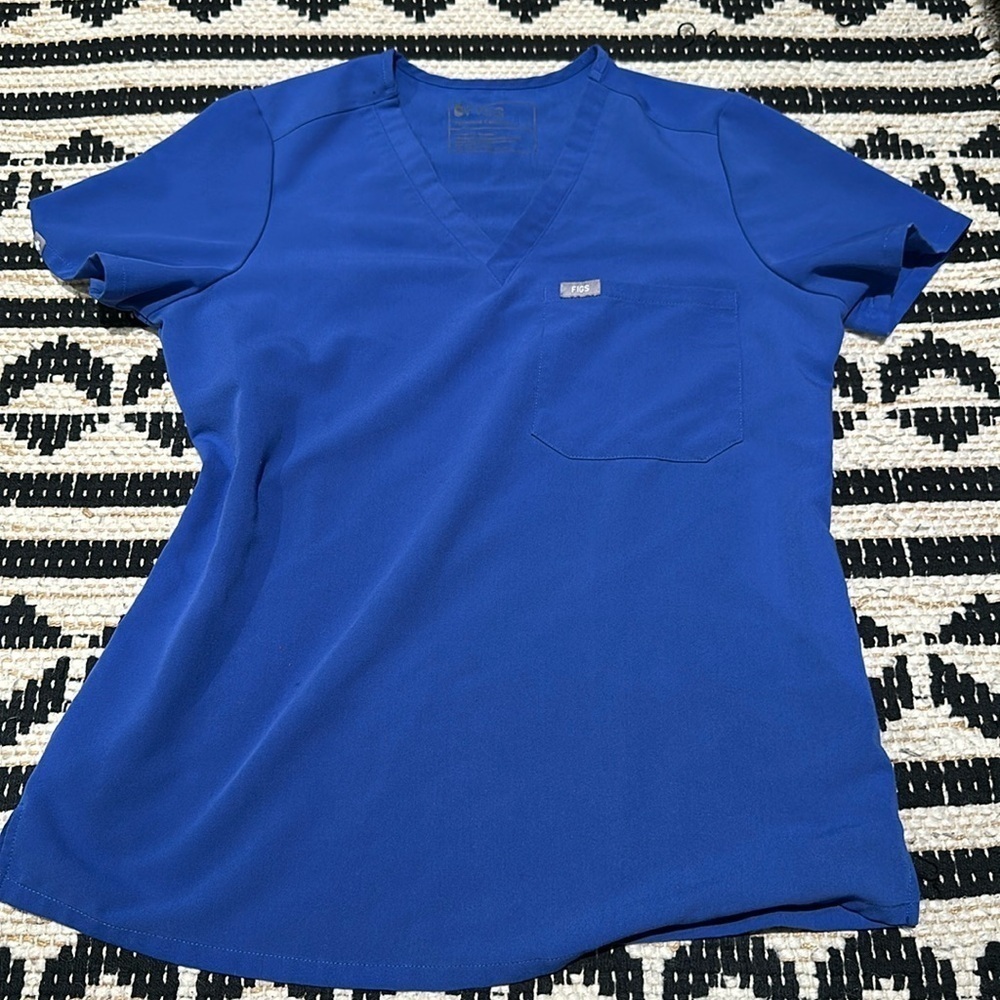 Figs denim blue set - Picture 3 of 9